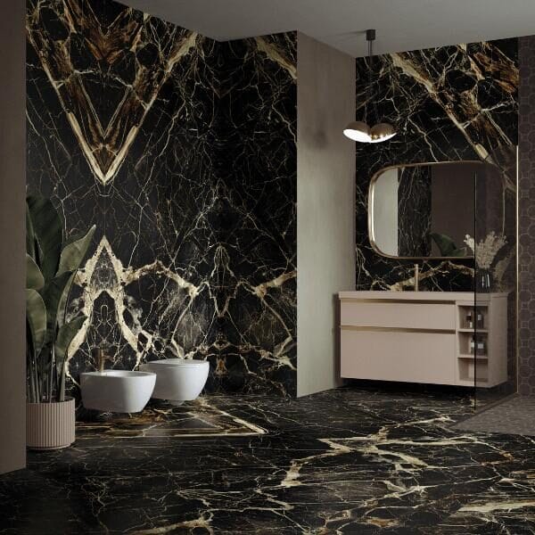 Keramische slab Celeste Aureo