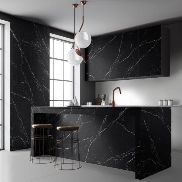 Keramische slab Coal Essence