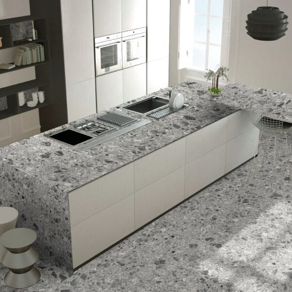 Keramische slab Unico Gres structuur