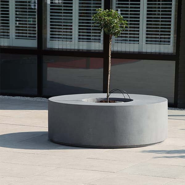 Solido Ceramica 30MM Cemento Taupe tegel 60,7x60,7x3 cm