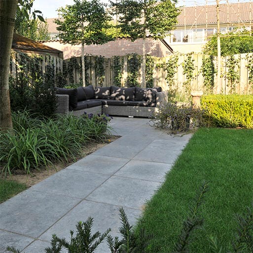 Blue stone tegel antic finish