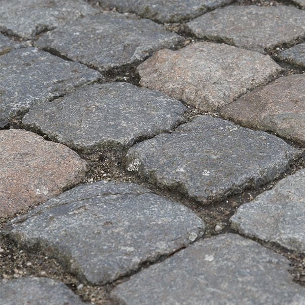 Porfierkeien gebruikt