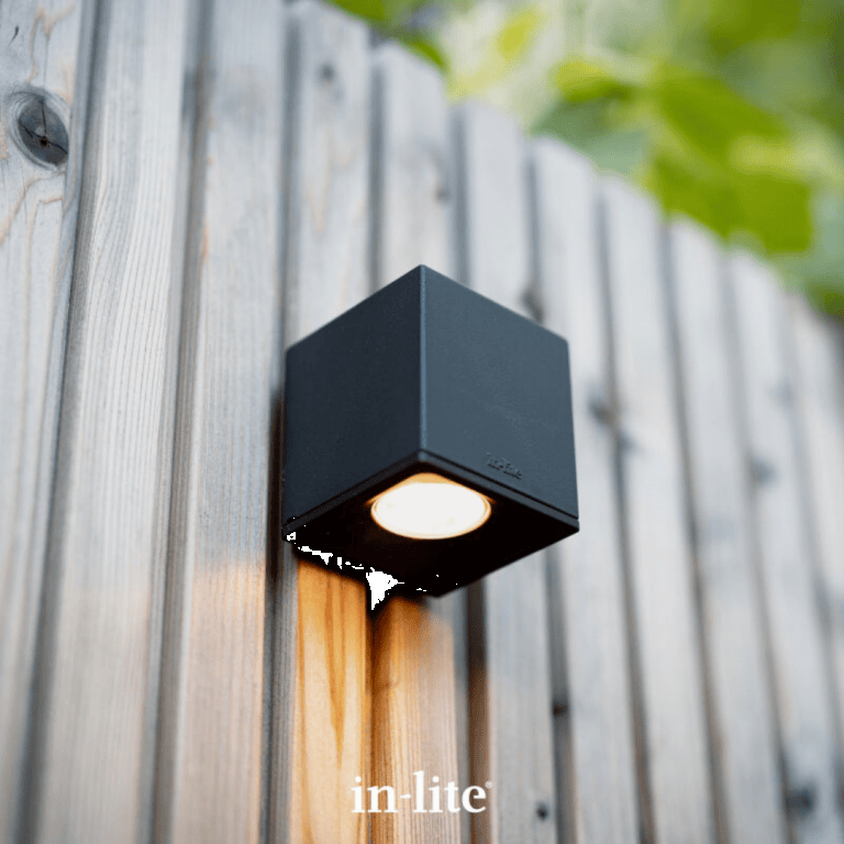 Big Cubid - wandlamp - Dark Grey