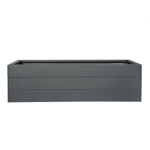 Bloembak Modulair Antraciet - 42 cm hoog