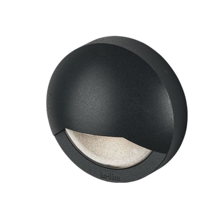 Blink - wandlamp Ø 100mm - Dark Grey