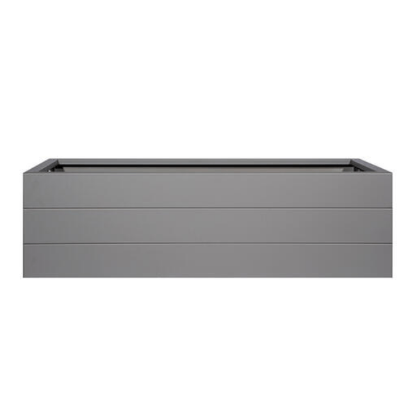 Bloembak Modulair Taupe - 42 cm hoog