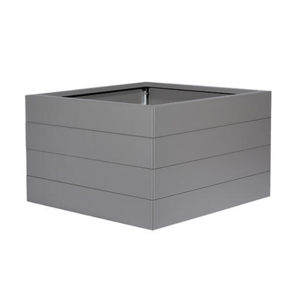 Bloembak Modulair Taupe - 56 cm hoog