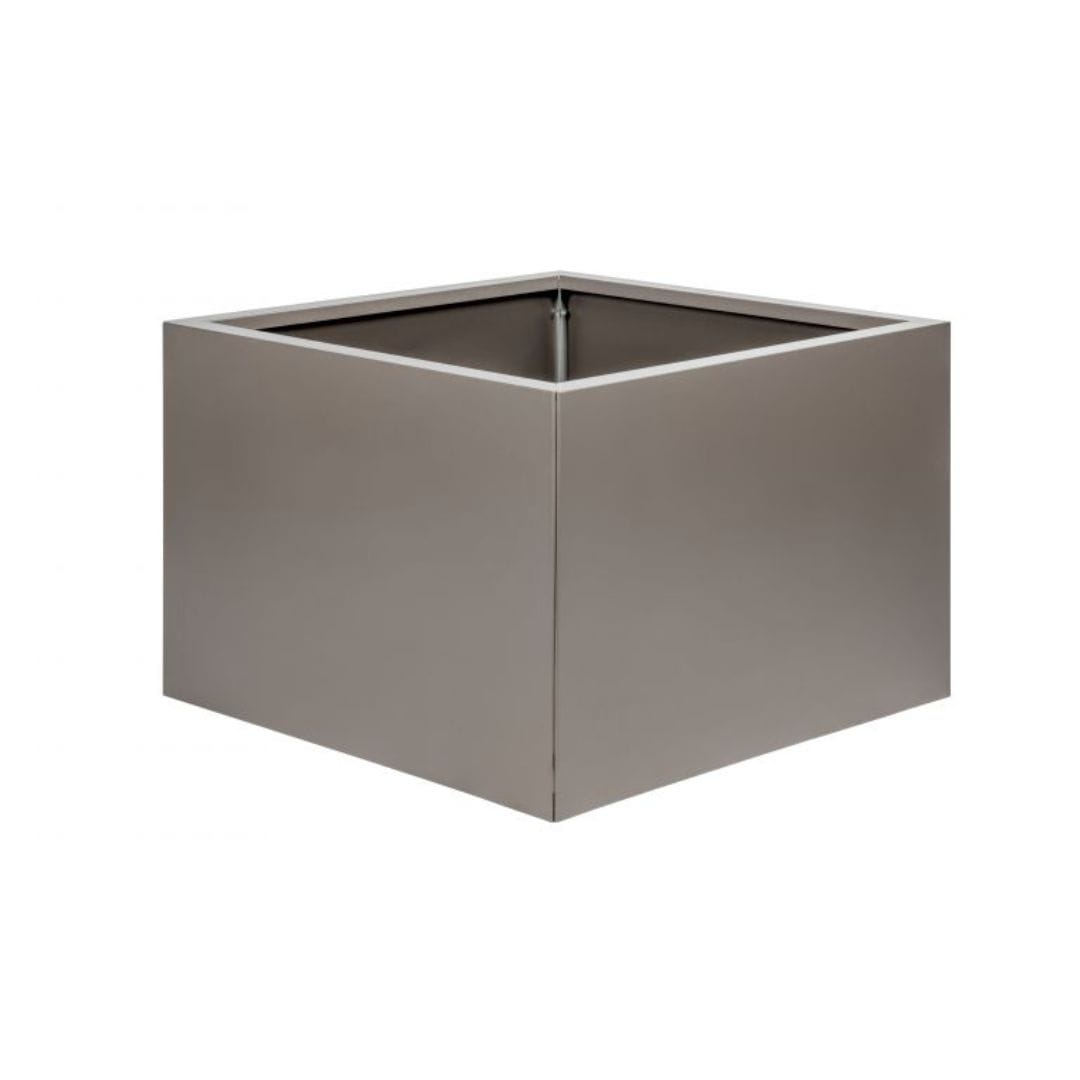 Bloembak Vlak Taupe - 60 cm hoog