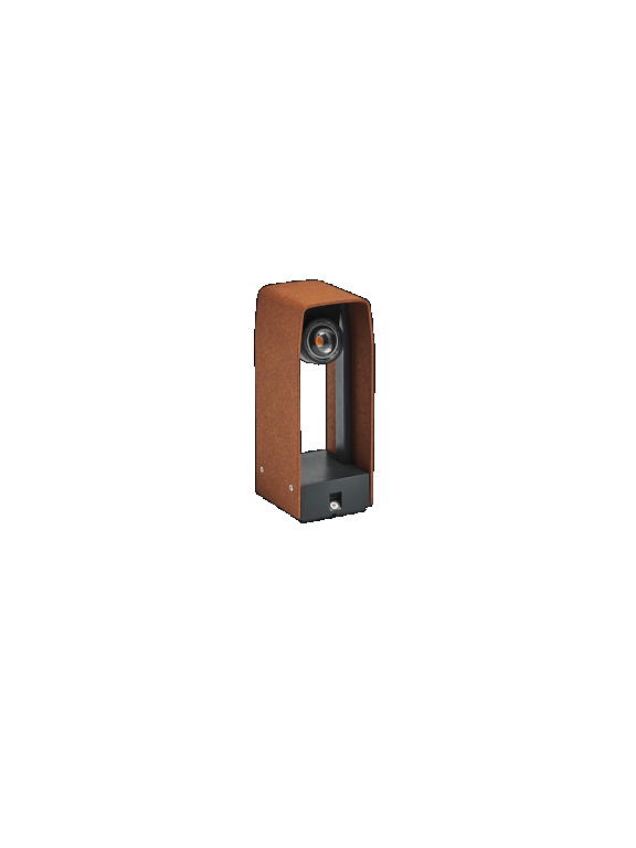 Ace - staande lamp - Corten