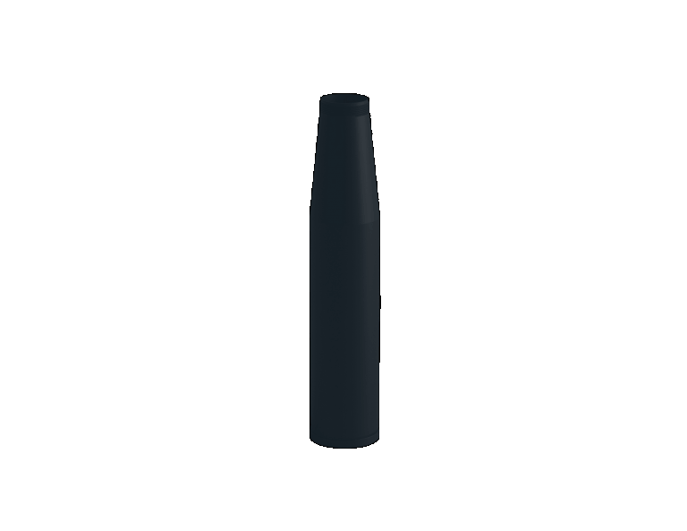 Disc Tube Low - staande lamp - Black