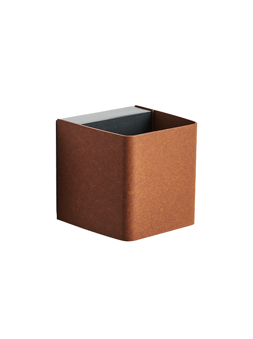 Ace Down 230V - wandlamp - Corten