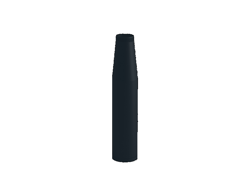 Disc Tube Low - staande lamp - Black