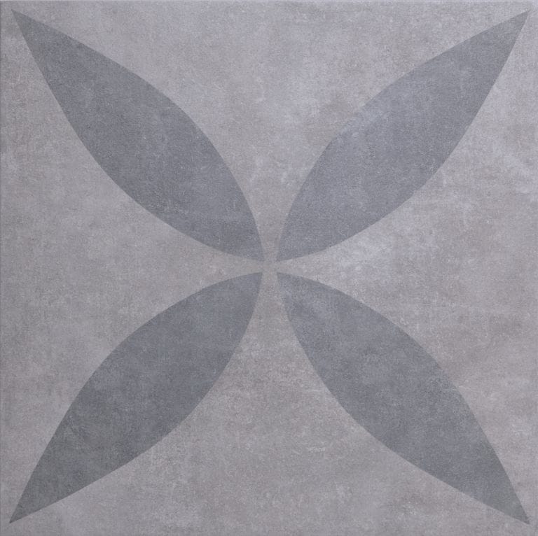 GeoCeramica® 60x60x4 Ambiente Greige Flower