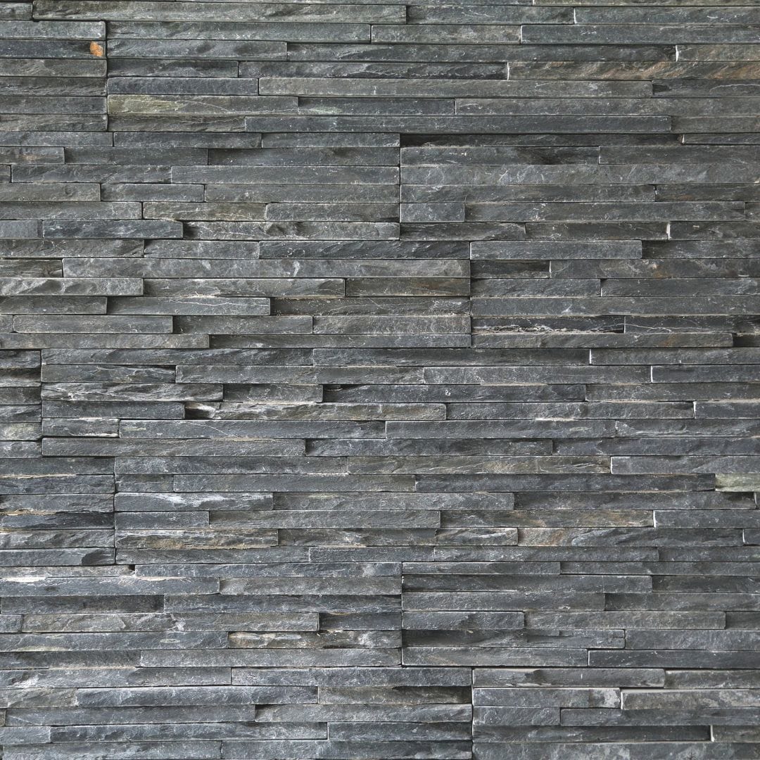 Black Slate XS steenstrip 60x15x2-3,5 cm.