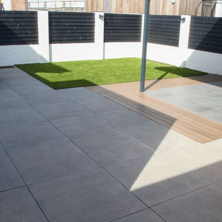 Ceramic Beton Look Taupe Handelskwaliteit onret. 60x60x3 cm