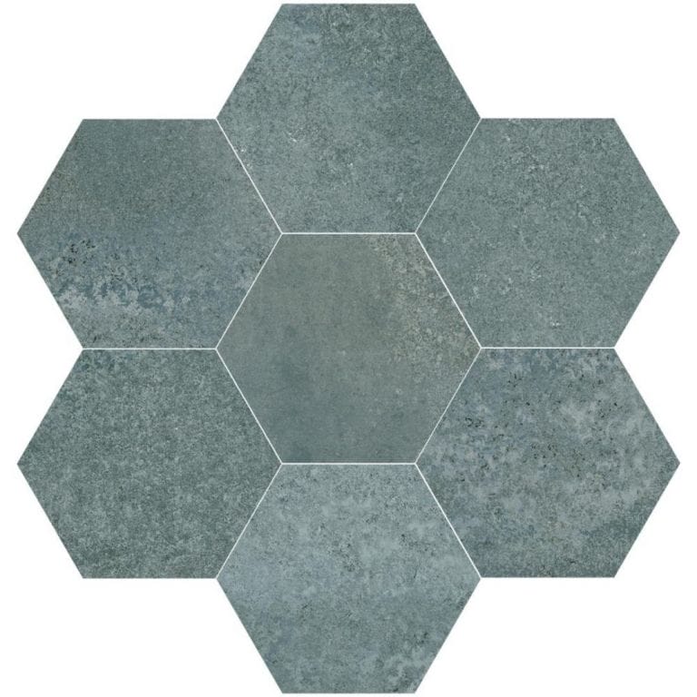 Filo Extra 10MM Petrol decor tegel mat 17x15 cm