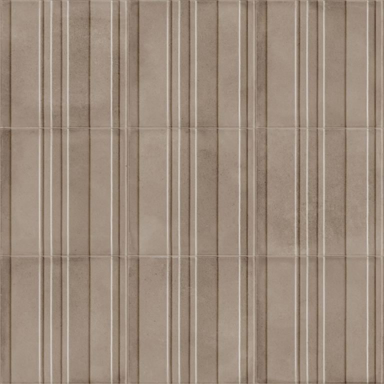 Deserto 10MM Maronne tegel 3D geprint 20x20 cm