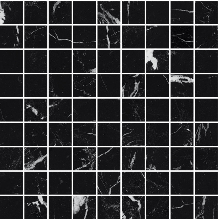 Marmore 10MM Nero decor tegel 30x30 cm