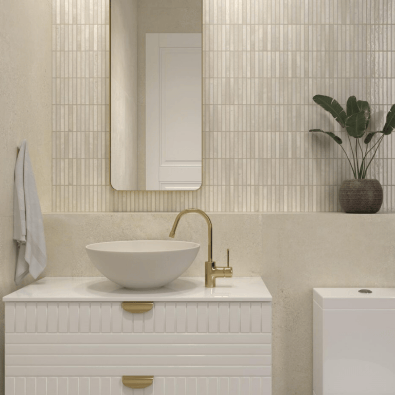 Pencile 10MM Ivory decor tegel 23.1x11.5 cm