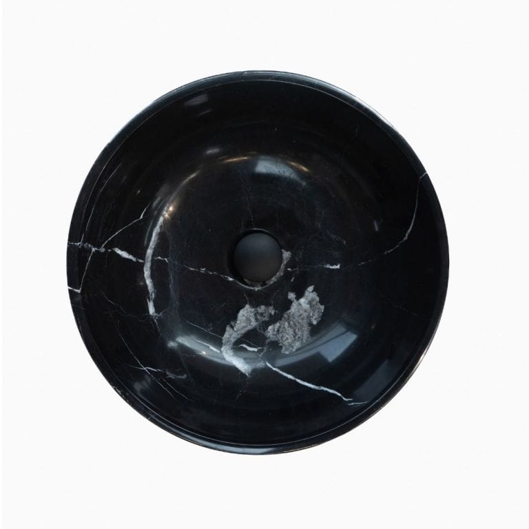 Waskom Nero black ø42 cm GRKC